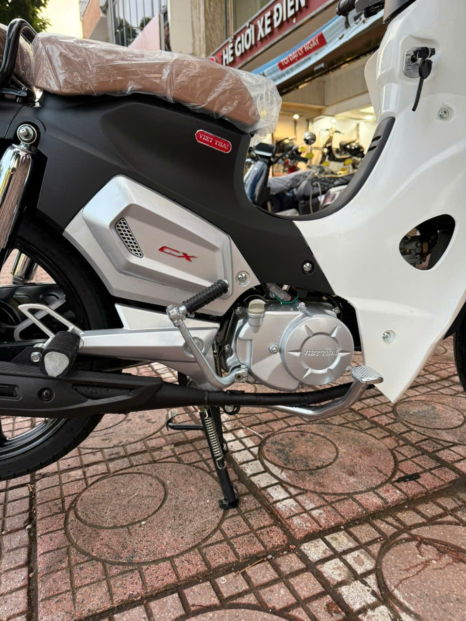 Xe M&aacute;y 50cc Cub Việt Th&aacute;i