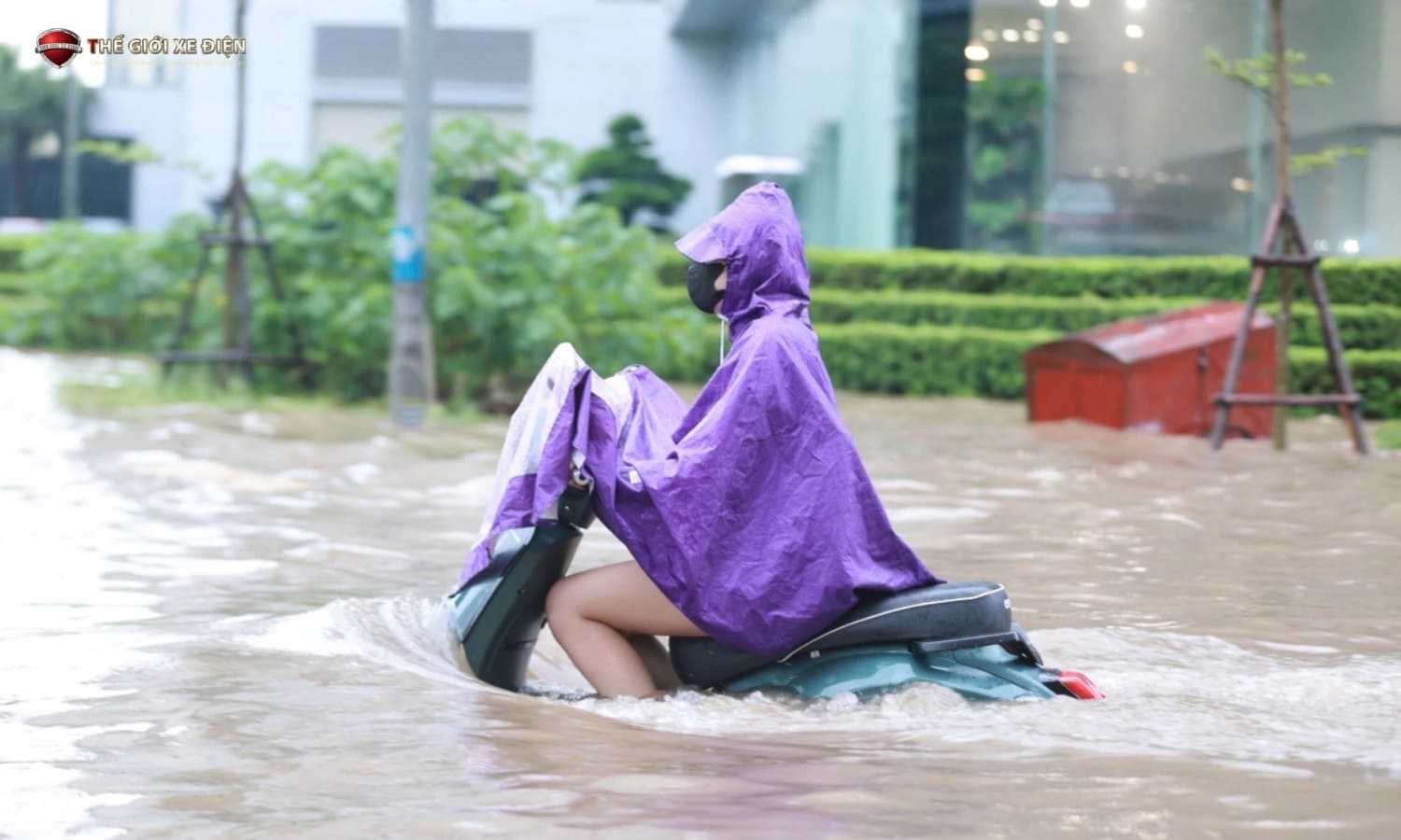 Mùa mưa bão sắp đến, liệu xe máy điện có đỡ 