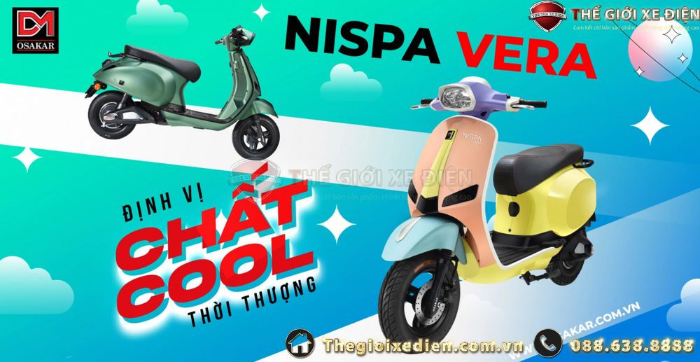 giá xe máy điện osakar nispa vera