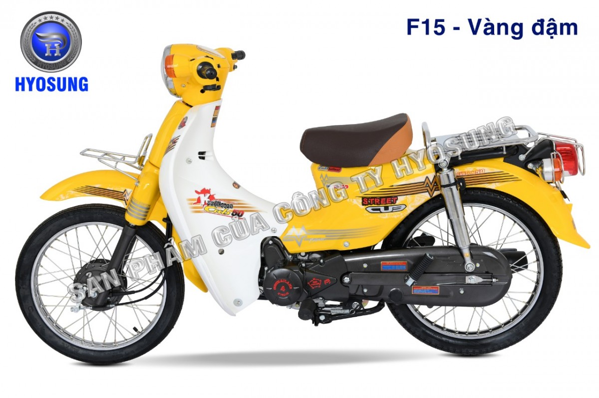 Xe máy 50cc CUB Hyosung trẻ trung, năng động phù hợp cho học sinh