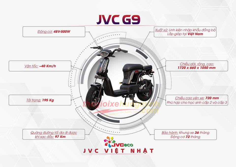 Chỉ 12.800.000 đồng để sở hữu chiếc xe đạp đện JVC G9 sao lại không?