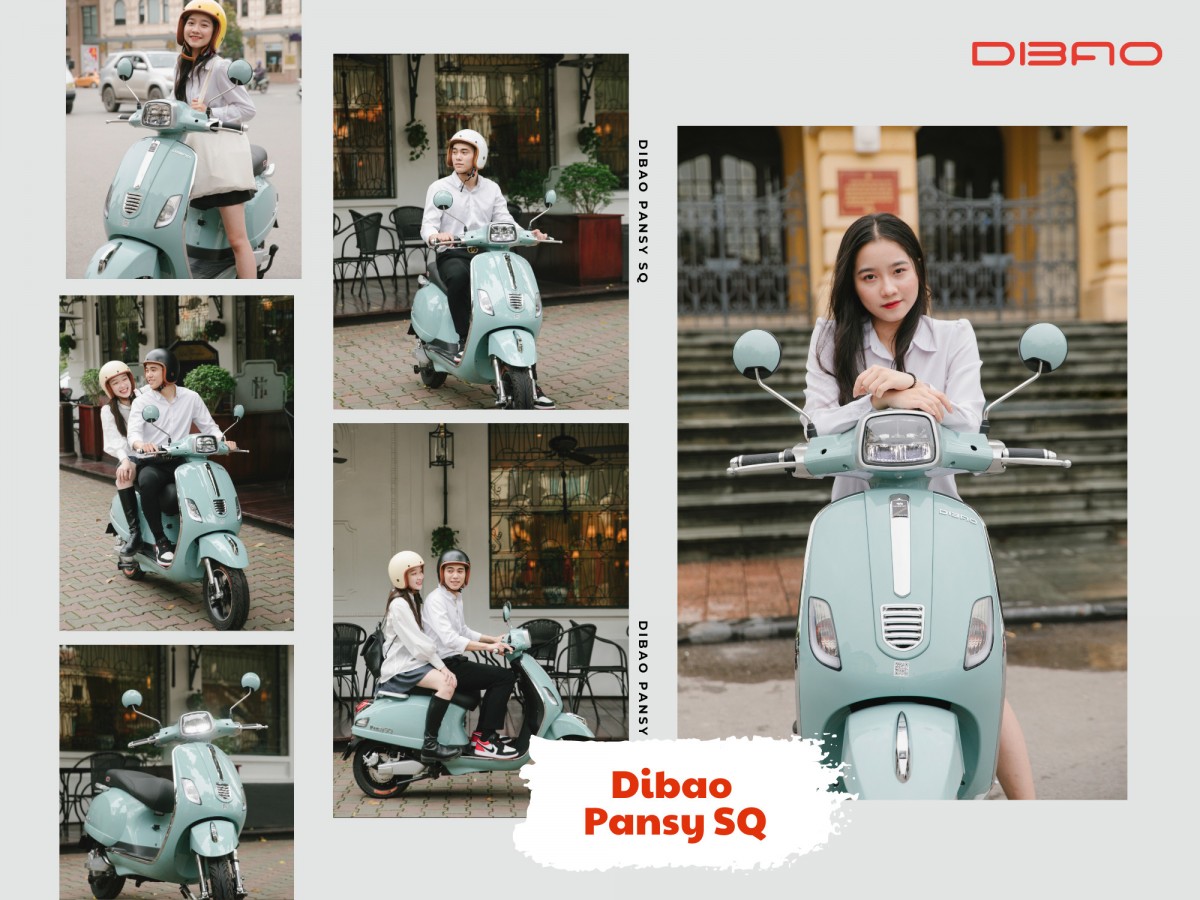 Sứ mệnh mà xe máy điện Vespa Dibao Pansy SQ thực hiện